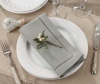Hemstitch Border 18-Inch Dinner Napkin