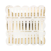 Happy Birthday Candles 9" Plate