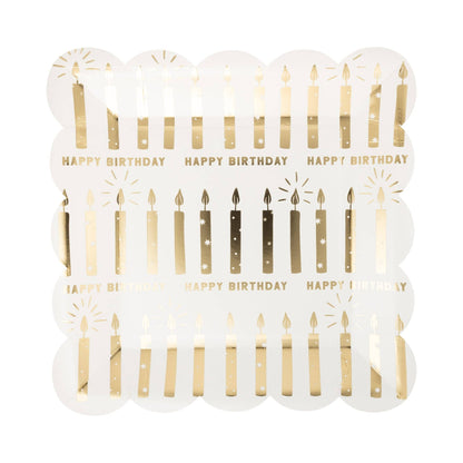 Happy Birthday Candles 9" Plate