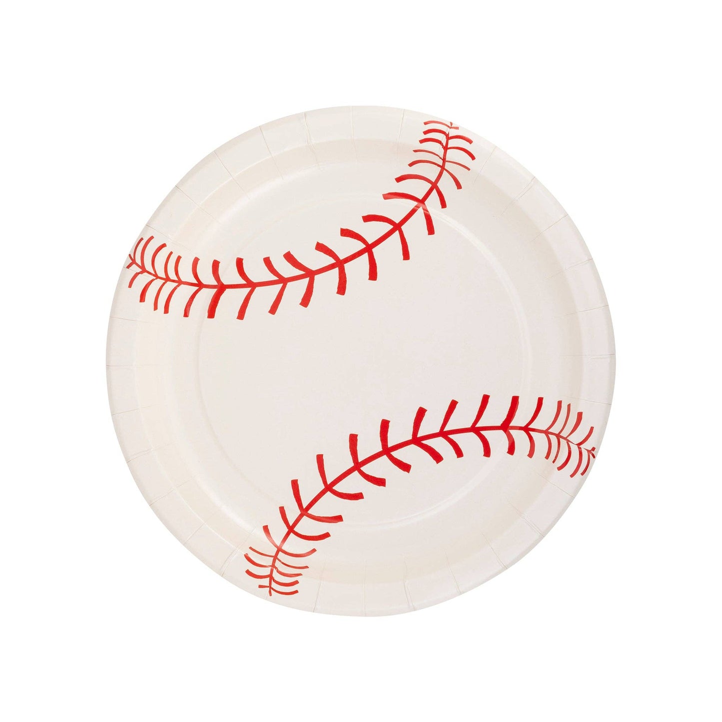 Baseball 8in Paper Plates 8ct