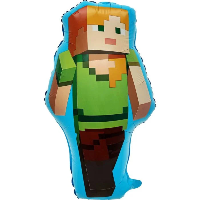 Minecraft Miner Alex 29in Balloon