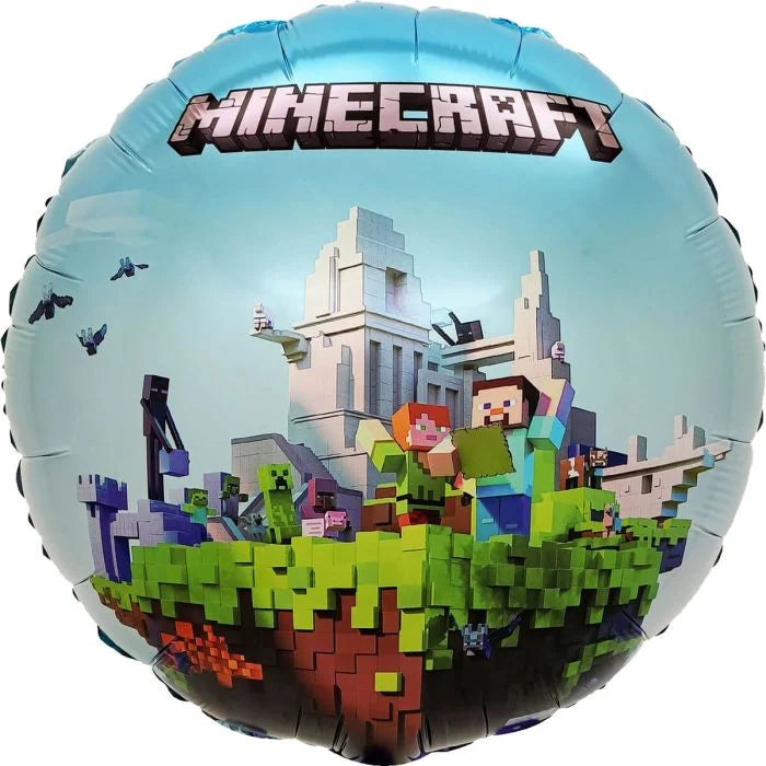 Minecraft Island Balloon 18in Balloon