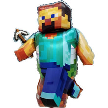 #283 Minecraft Miner Steve 35in Balloon
