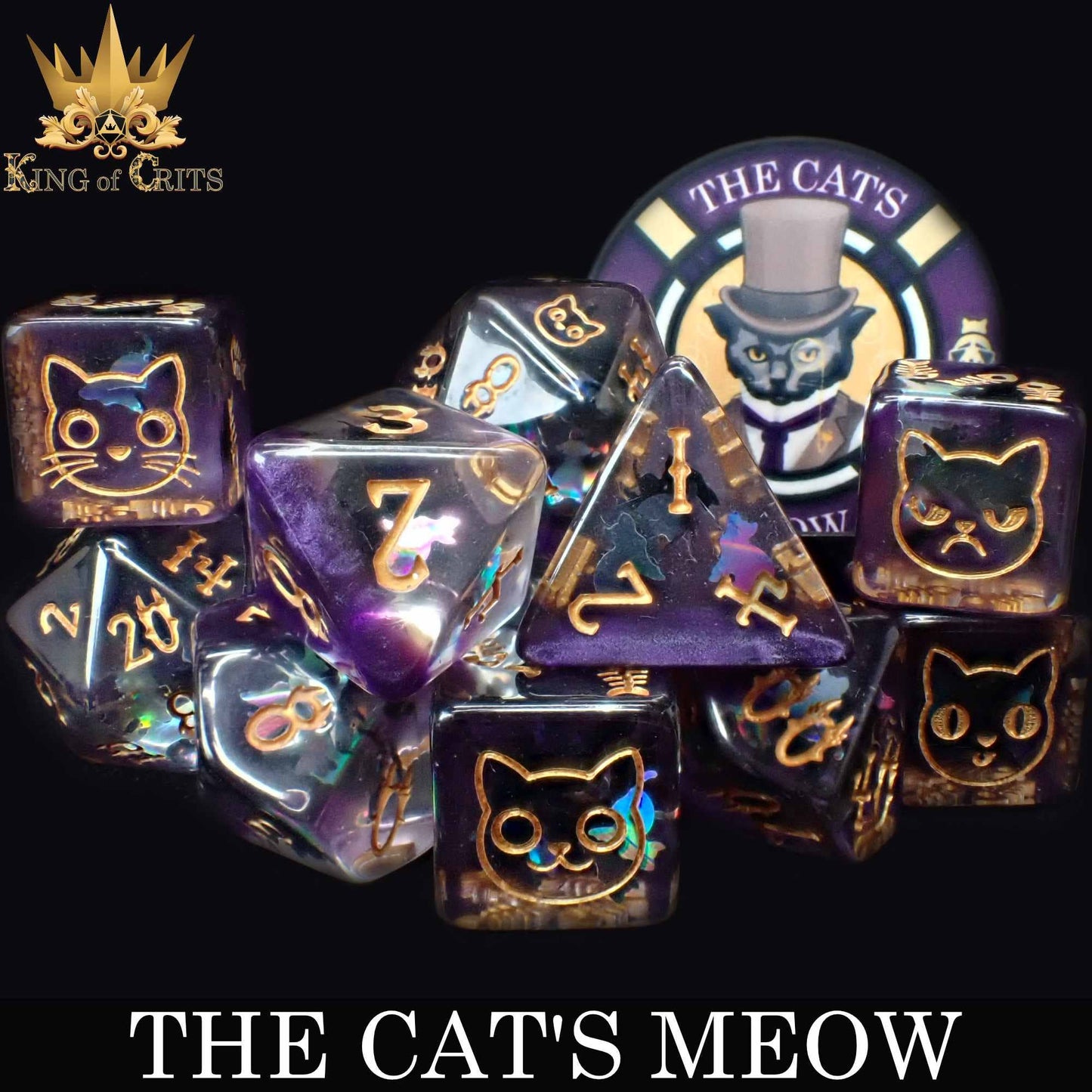 Cat's Meow - 11 Dice Set
