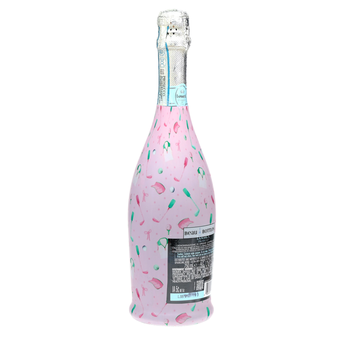 Beau Bottles Clubs & Ribbons- Prosecco Collection