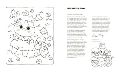 Cozy Coloring: Self-Care