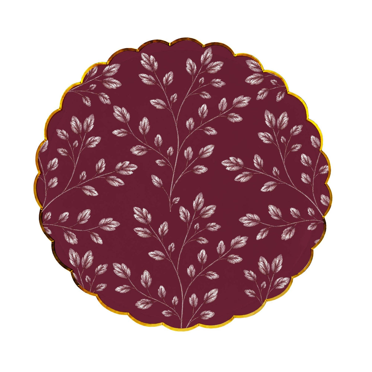 Mulberry Leaf 10" Large Plate