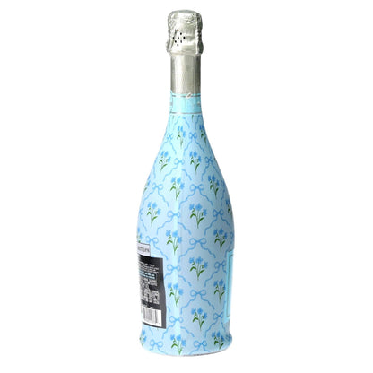 Beau Bottle Blue Bows and Blossoms - Prosecco Collection