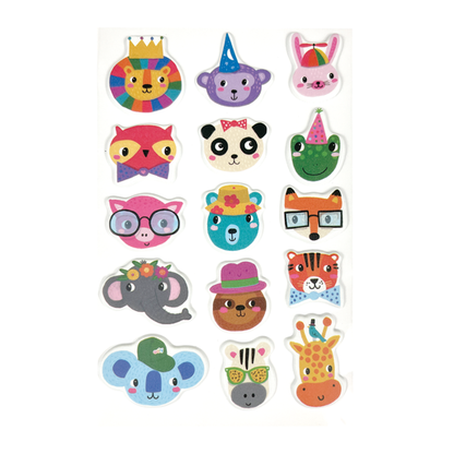 Stickiville: Standard Stickers - Party Animals (1 Sheet)