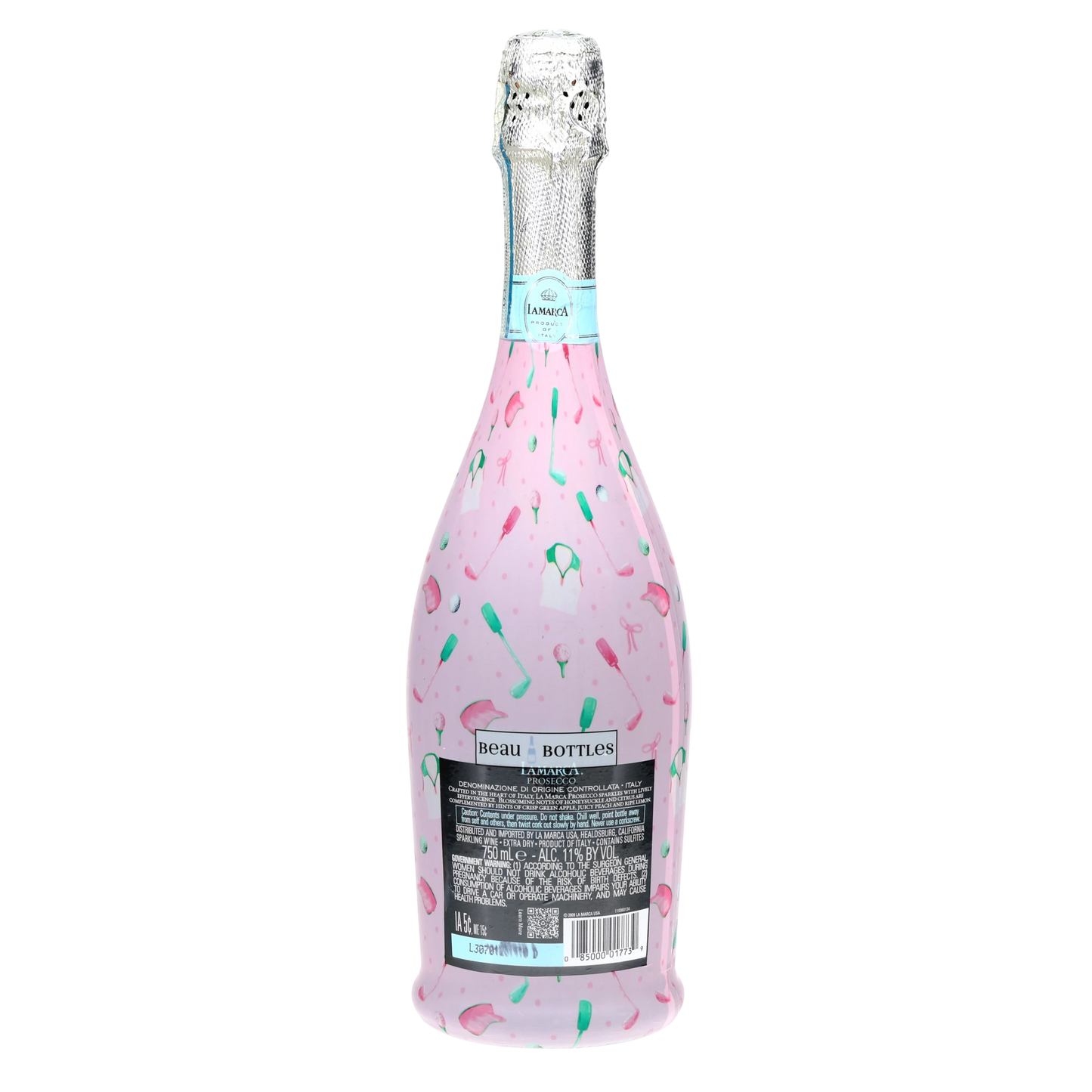 Beau Bottles Clubs & Ribbons- Prosecco Collection