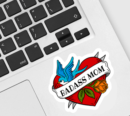 Mom Heart Sticker