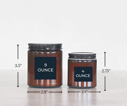 Funny Daughter Gift Candle | Gift for Mom or Dad | Amber Jar