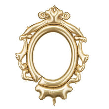 Golden Selfie Frame Foil Balloon 38in
