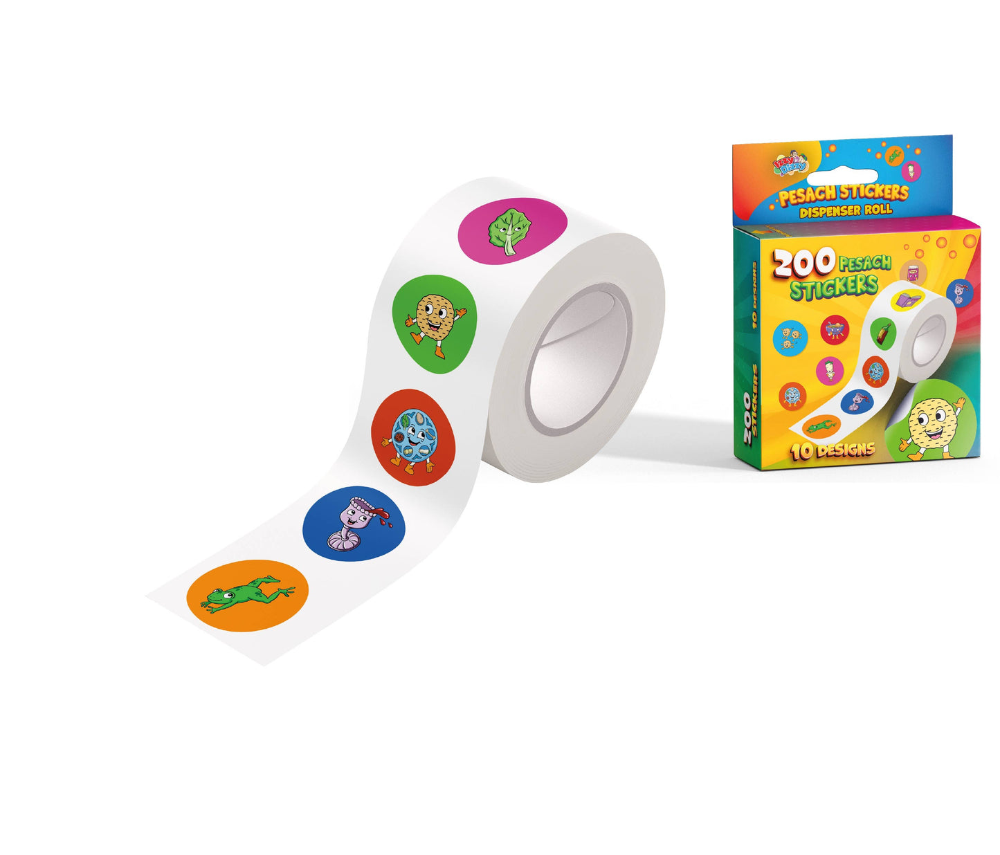 Dispensor Roll Pesach Stickers