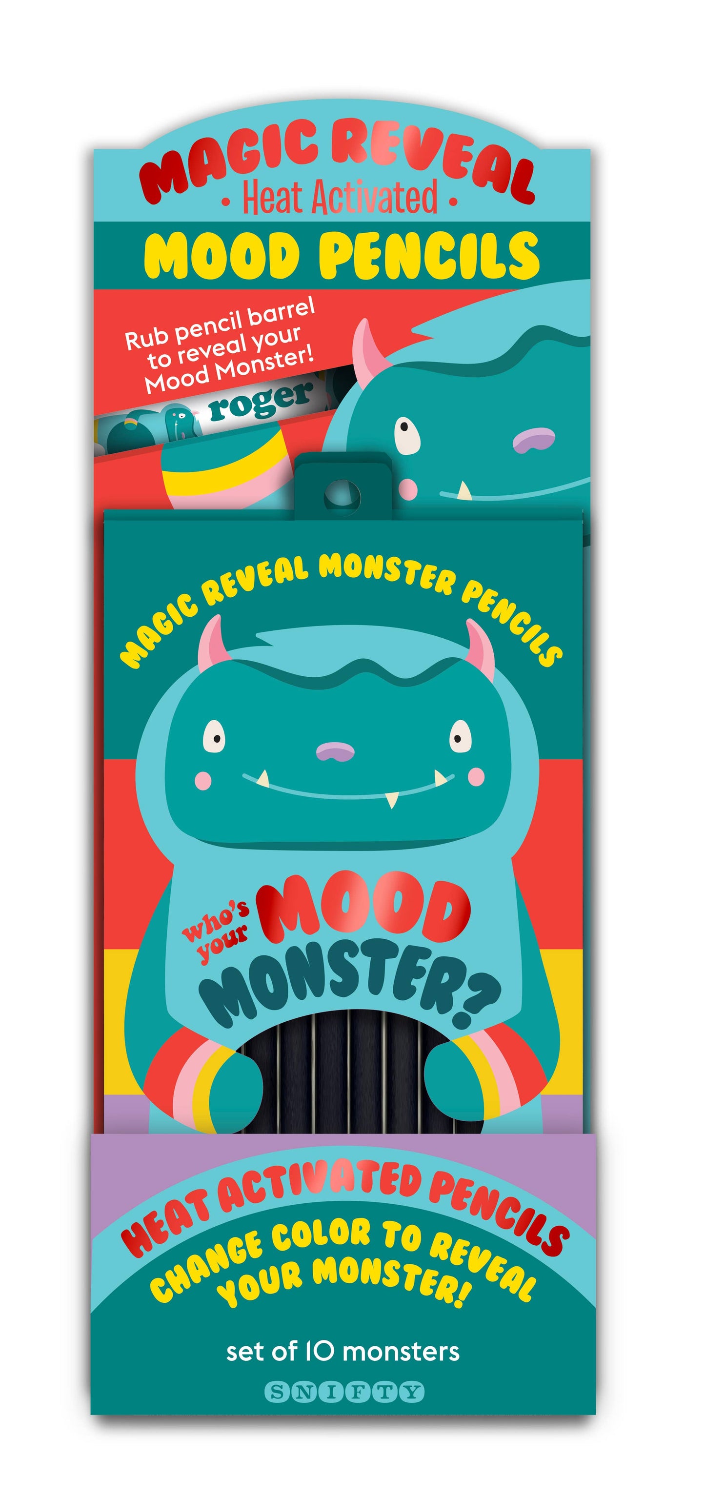MAGIC REVEAL monster mood pencils