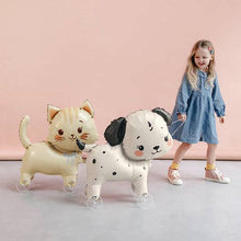 Cat on Wheels Foil Balloon 26 in. - AIr Fill