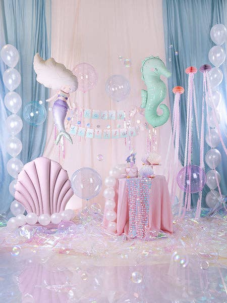 #629 Sphere Transparent Pink 16in Balloon