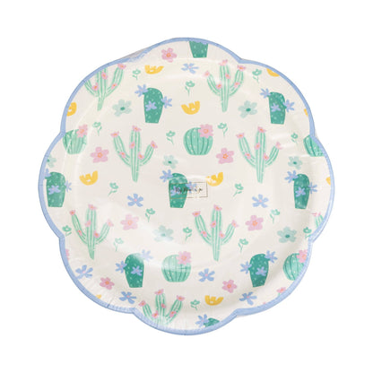 Fiesta Cacti Pattern 10in Plates 8ct