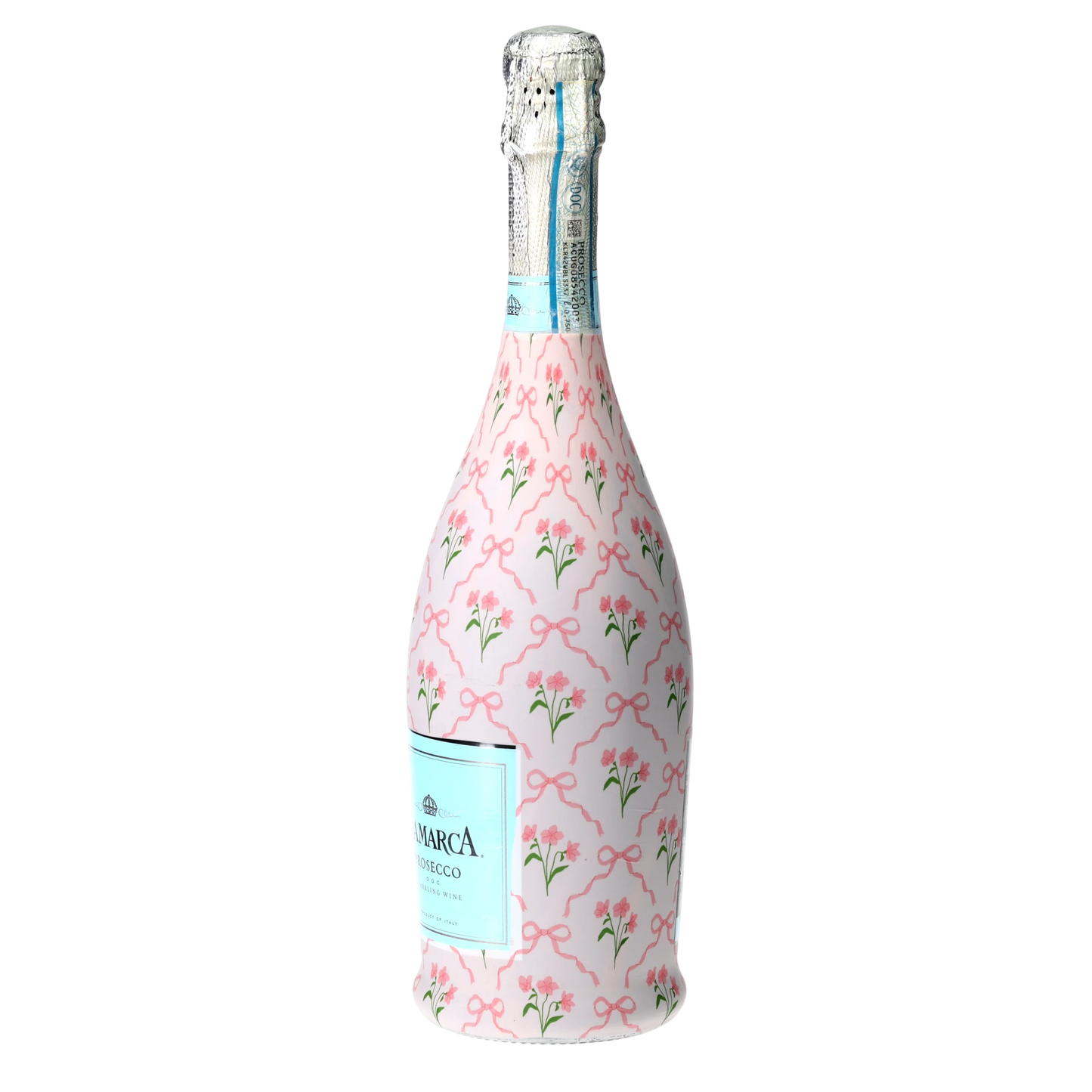 Beau Bottle Pink Bows and Blossoms - Prosecco Collection