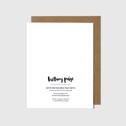 Birthdays are Strange Birthday Card