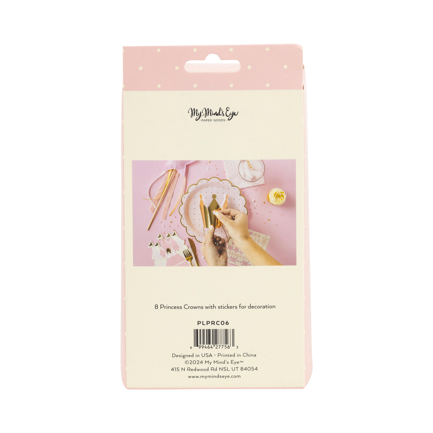 Princess Decorate Your Crowns 8ct