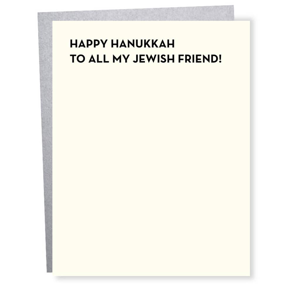 #909: Jewish Friend Card