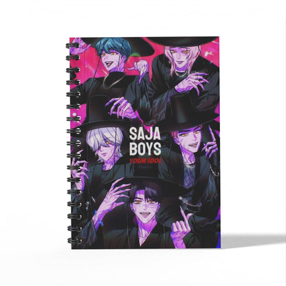 Kpop Demon Hunters coil notebook