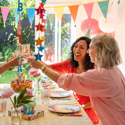 Birthday Balloons With Star and Tails 5ct