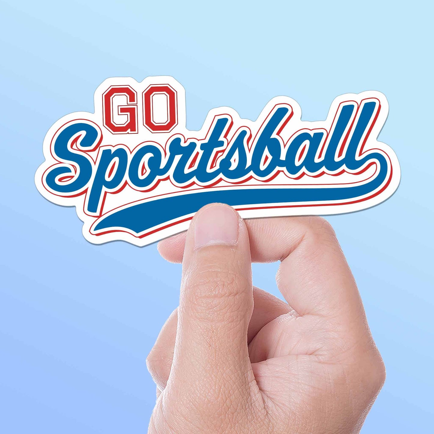 Go Sportsball Funny Sports Sticker