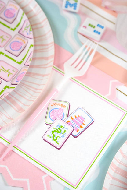 Mahjong Cocktail Napkins 16ct