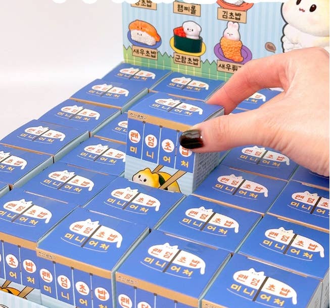 Random Sushi Animal Miniature Figure – Blind Box Toy