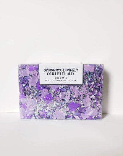Amethyst Confetti Mix