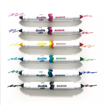 Double Up! Double-Ended Markers - Set of 12 Colors