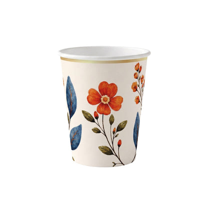 Folk Floral Cups