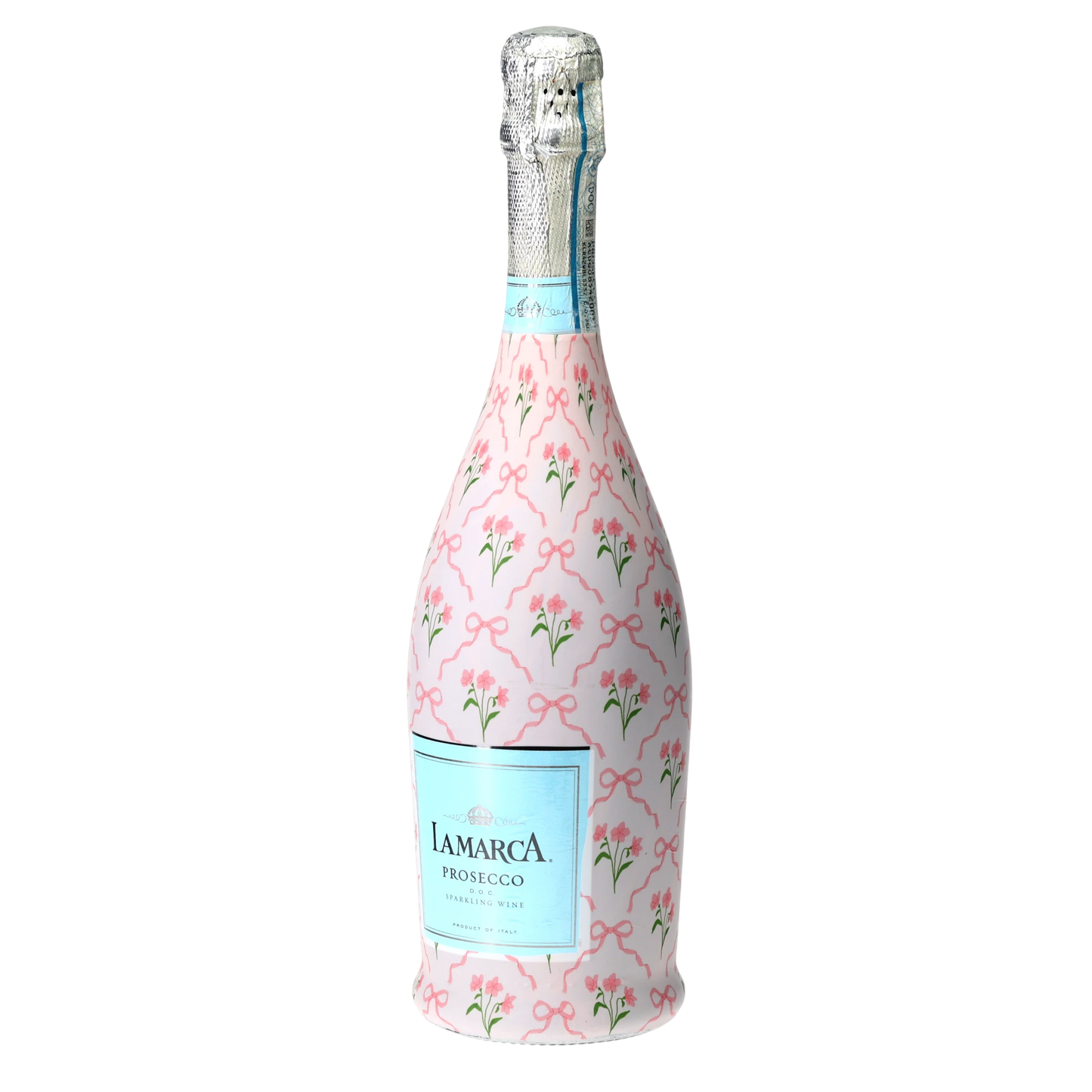 Beau Bottle Pink Bows and Blossoms - Prosecco Collection