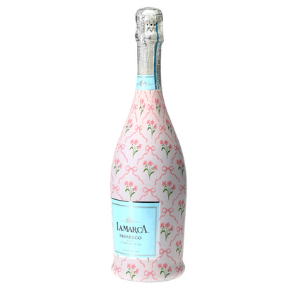 Beau Bottle Pink Bows and Blossoms - Prosecco Collection