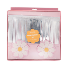Disco Daisy Puffy Felt Banner Set
