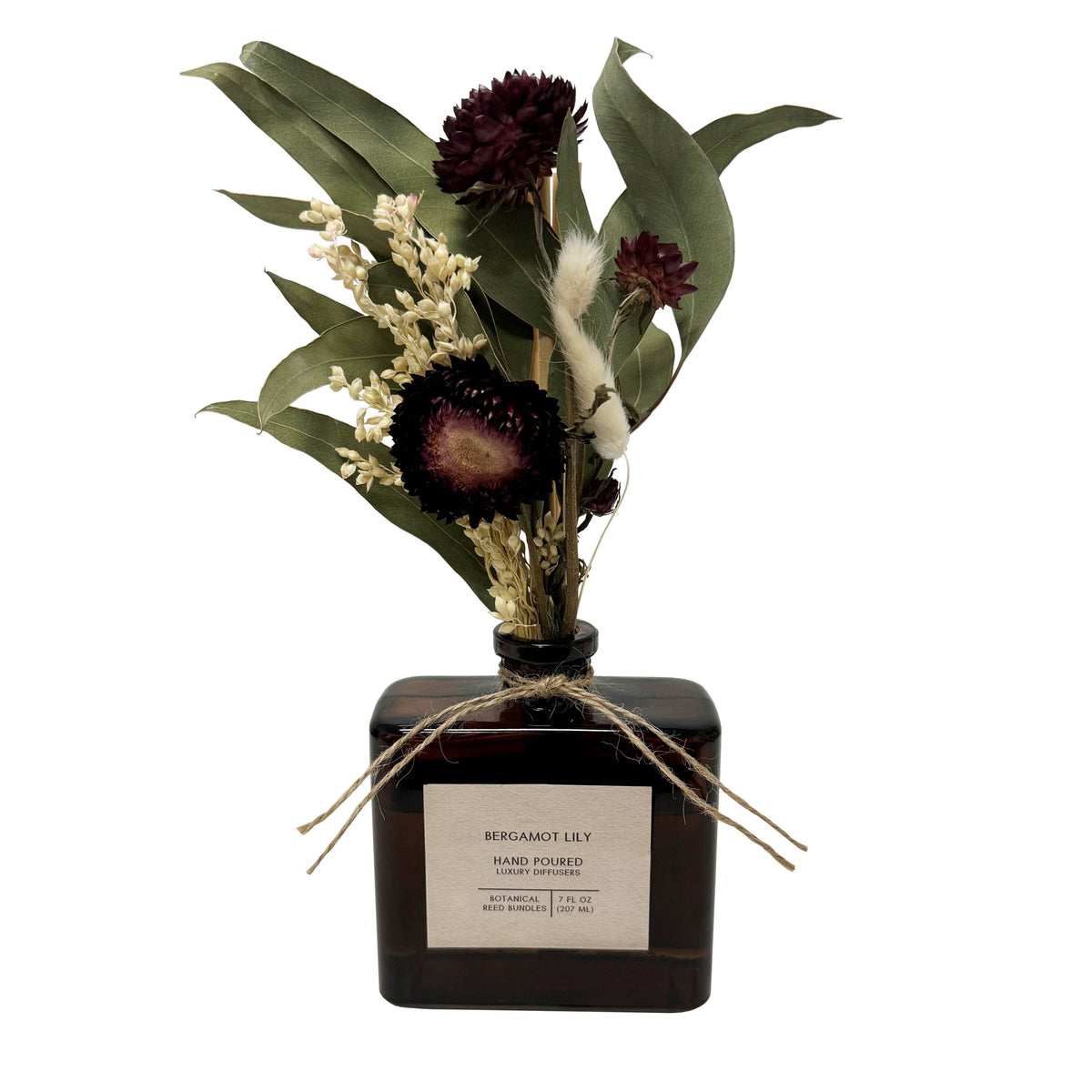 SAMPLE Bergamot Lily Bouquet Reed Bundle Fragrance Diffuser