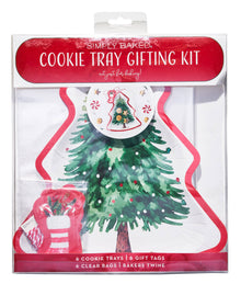 Cookie Tray Gifting Kit Tree/6pkg