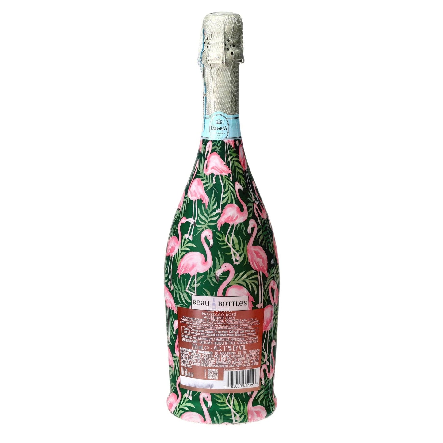 Beau Bottles Palm Flamingo Club - Prosecco Collection