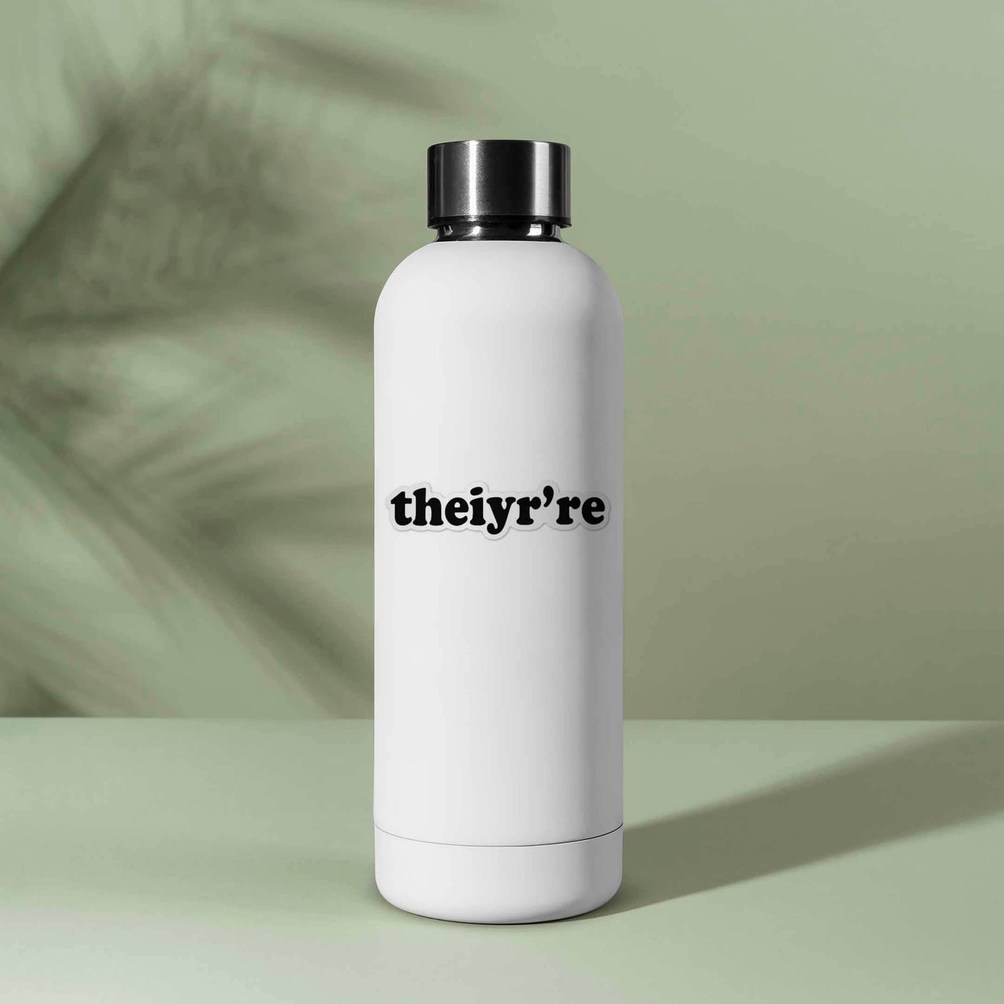 Theiyr're Sticker - Funny Misspelling Decal for Water Bottle