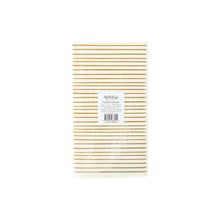 Gold Stripe Dinner Napkins 18ct