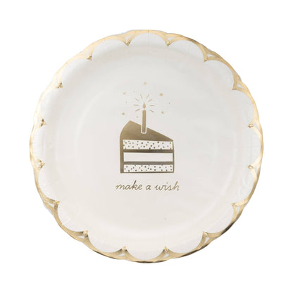 Make a Wish Cake 9" Plate