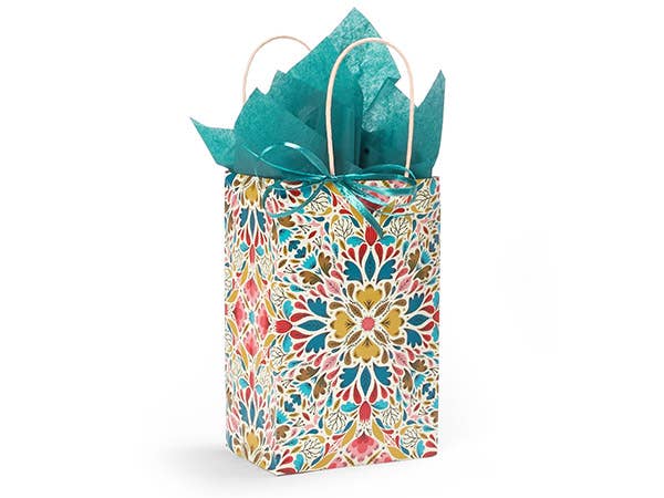 Mosaic Tile Paper Gift Bags