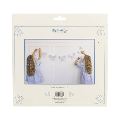 Floral Bow Banner