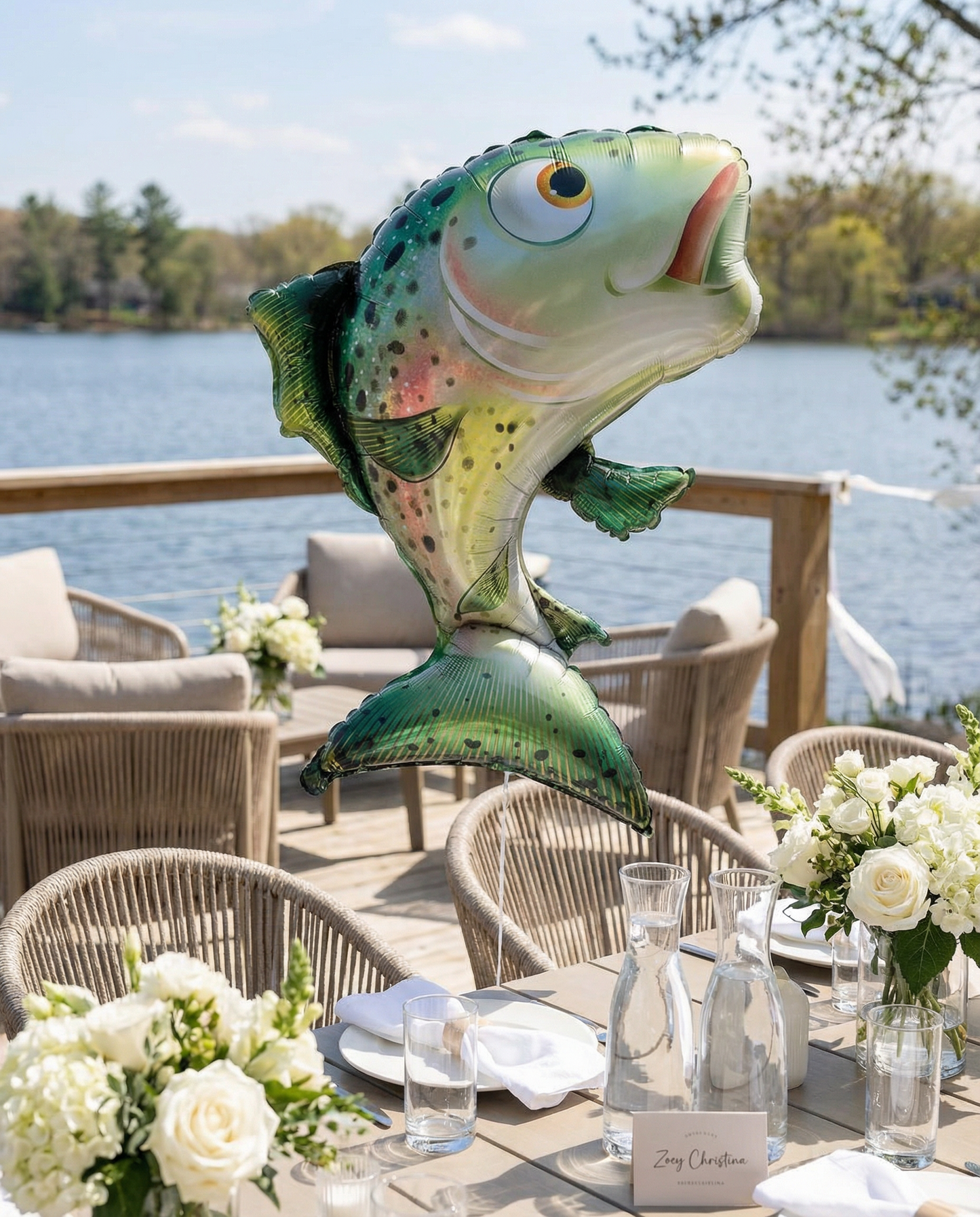 Fish Foil Balloon – Lake, Fishing & Outdoor-Themed Party