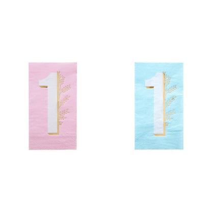 Onederland Guest Napkins - 16 Pk. - 2 Color Options