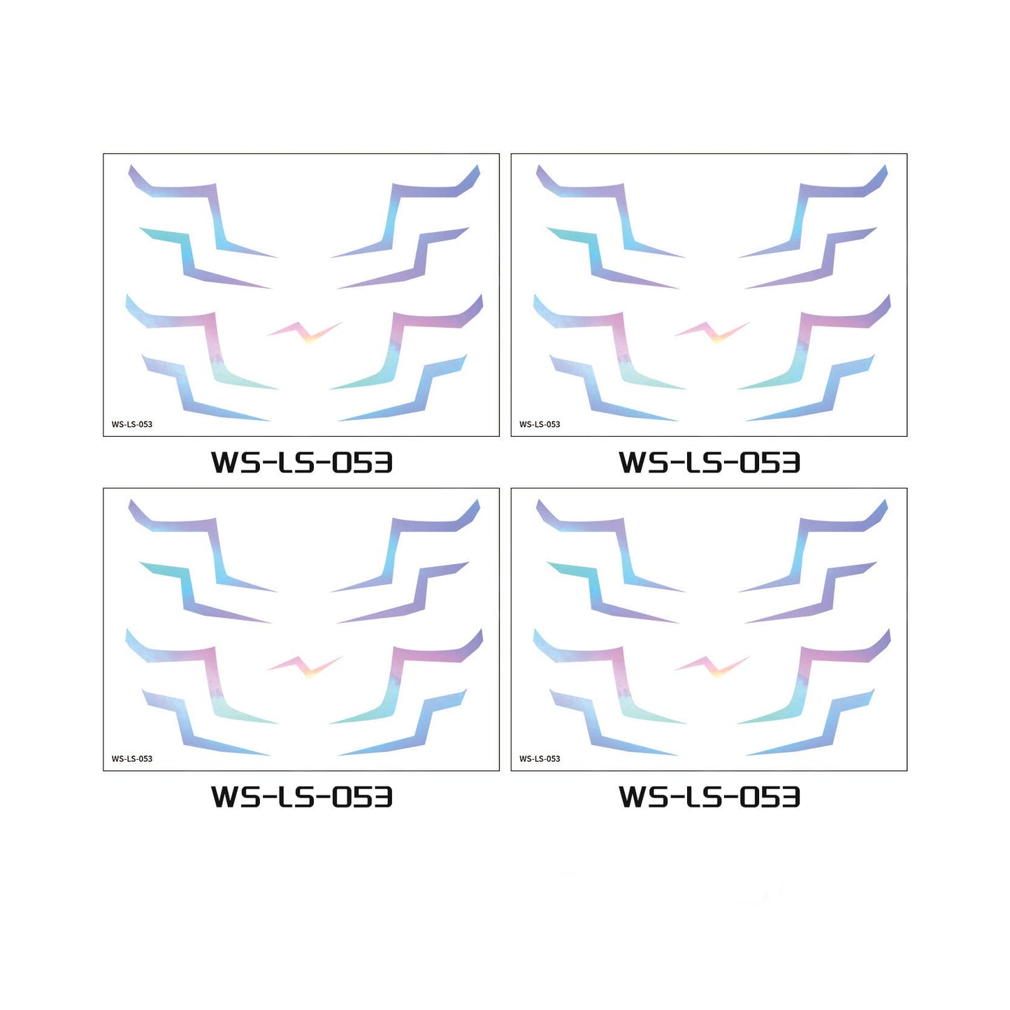 K-Pop Demon Hunters Rumi Temporary Face Tattoo Sticker 4ct