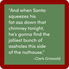COASTER Clark Christmas | Funny Party Gift | Home Bar Decor