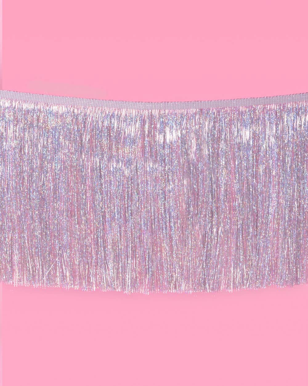 Party Iridescent Fringe Foil Banner